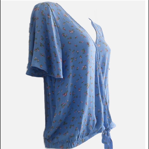 Hippie Rose Floral Print Top Size XSmall - Picture 2 of 9